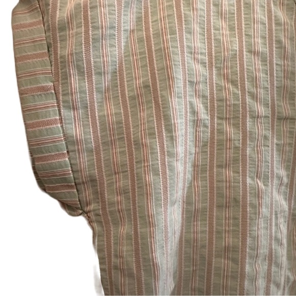 Perch By Blu Pepper Baby Doll‎ Striped Ruffled Blouse Size 1XL - Picture 5 of 14